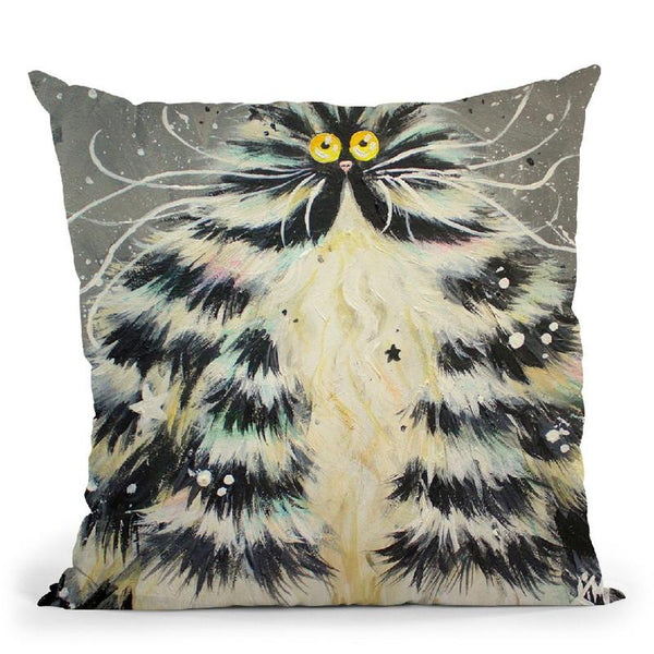 Bertha Throw Pillow By Kim Haskins