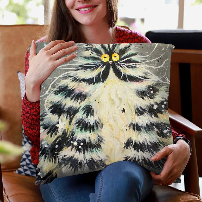 Bertha Throw Pillow By Kim Haskins
