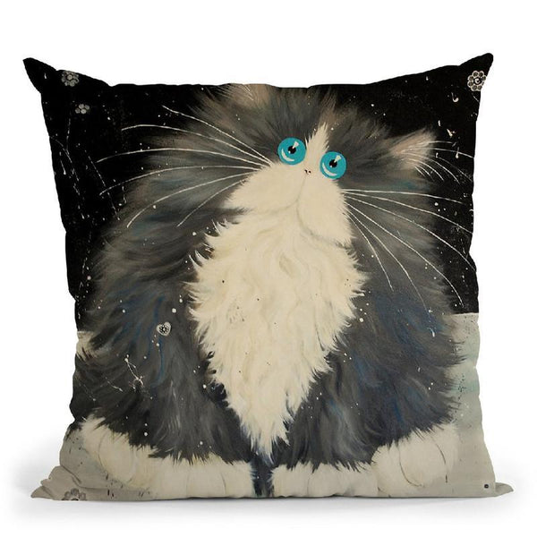 Big Blod Throw Pillow By Kim Haskins