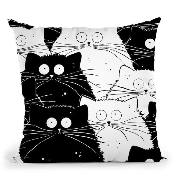 Big Flash Mog Throw Pillow By Kim Haskins