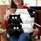 Big Flash Mog Throw Pillow By Kim Haskins