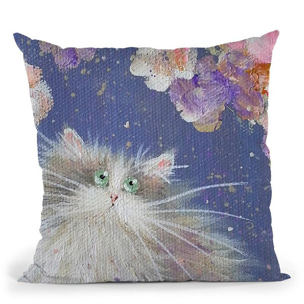 Blossom Throw Pillow By Kim Haskins