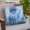 Blue Persian Throw Pillow By Kim Haskins