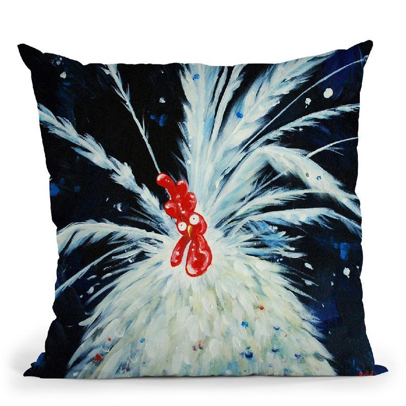 Boris Throw Pillow By Kim Haskins