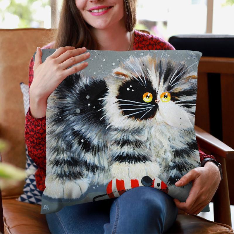 Butch Throw Pillow By Kim Haskins