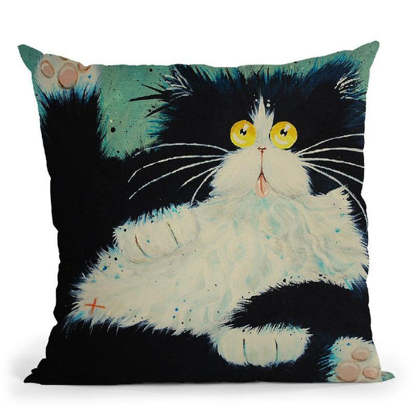 Can I Help You Throw Pillow By Kim Haskins