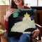 Can I Help You Throw Pillow By Kim Haskins