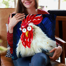 Dorking Dave Throw Pillow By Kim Haskins