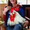 Dorking Dave Throw Pillow By Kim Haskins