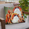 Eight More Paws Throw Pillow By Kim Haskins