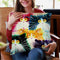 Flash Mog Multicoloured Throw Pillow By Kim Haskins