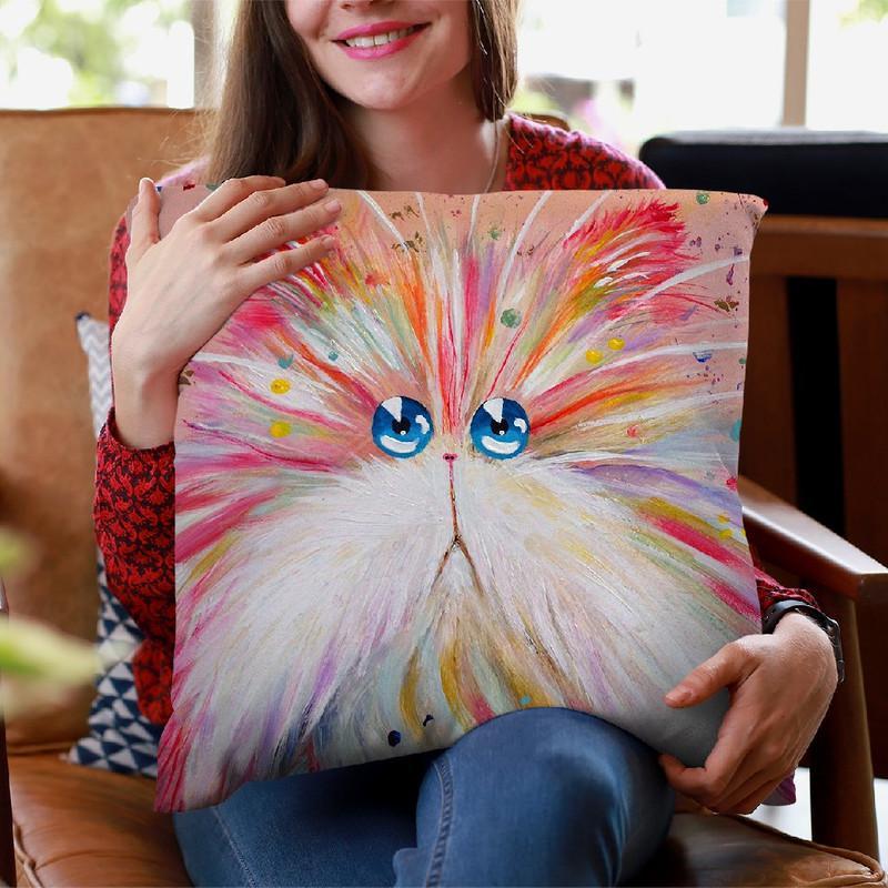 Fruity Clafoutis Throw Pillow By Kim Haskins