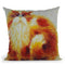 Ginger Tom Throw Pillow By Kim Haskins