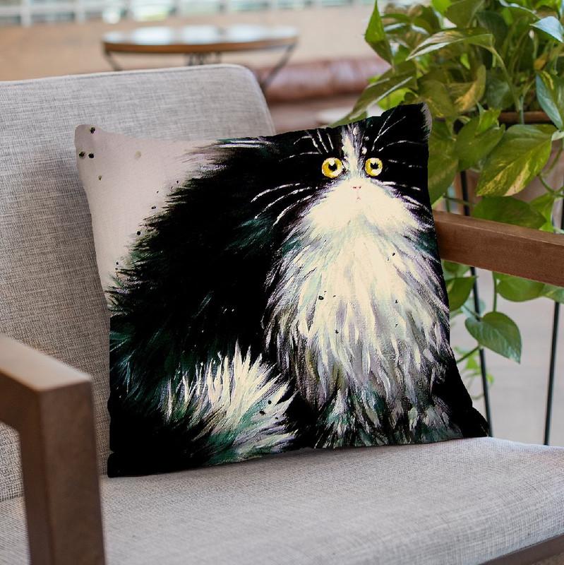 Gladys Throw Pillow By Kim Haskins