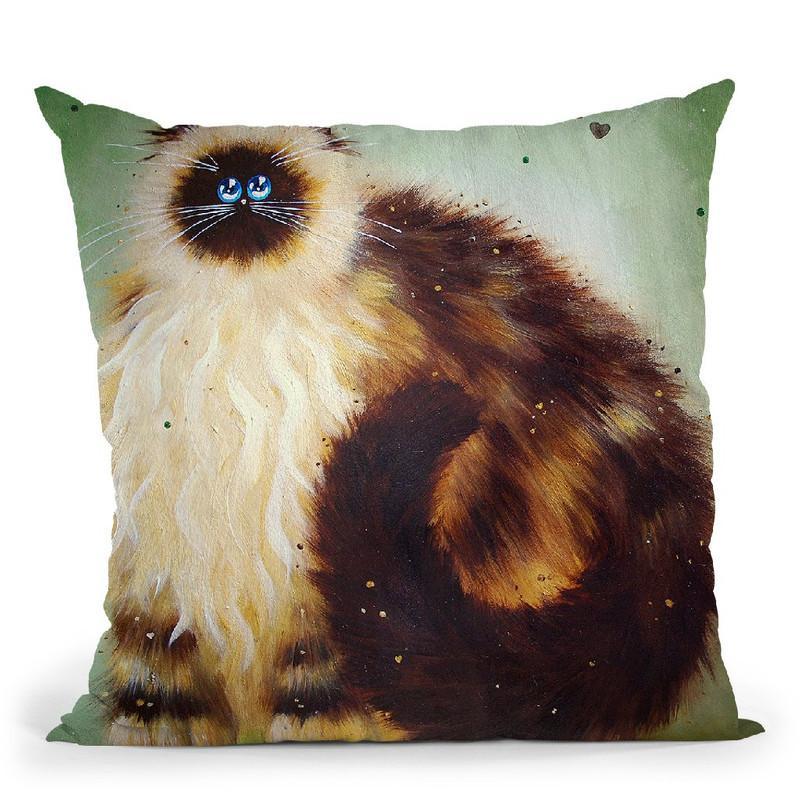 Golem Throw Pillow By Kim Haskins