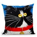 Jim Throw Pillow By Kim Haskins