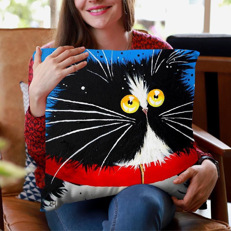 Jim Throw Pillow By Kim Haskins