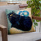 Kit Nap Throw Pillow By Kim Haskins