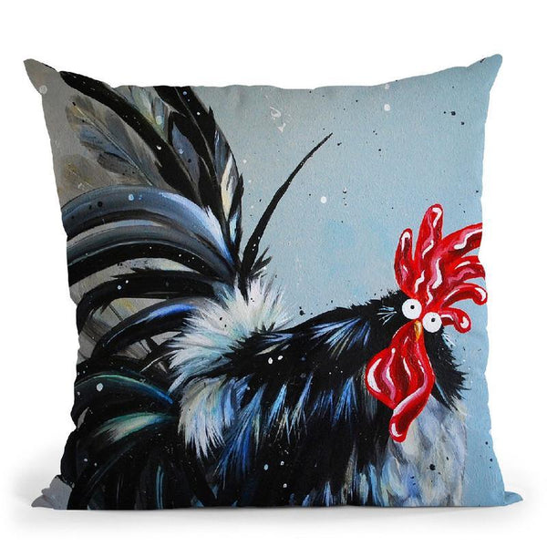 Lemmy Throw Pillow By Kim Haskins