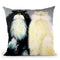 Mr And Mrs Throw Pillow By Kim Haskins
