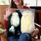 Mr And Mrs Throw Pillow By Kim Haskins