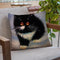 Mr Mole (Aka Moley) Throw Pillow By Kim Haskins