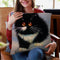 Mr Mole (Aka Moley) Throw Pillow By Kim Haskins