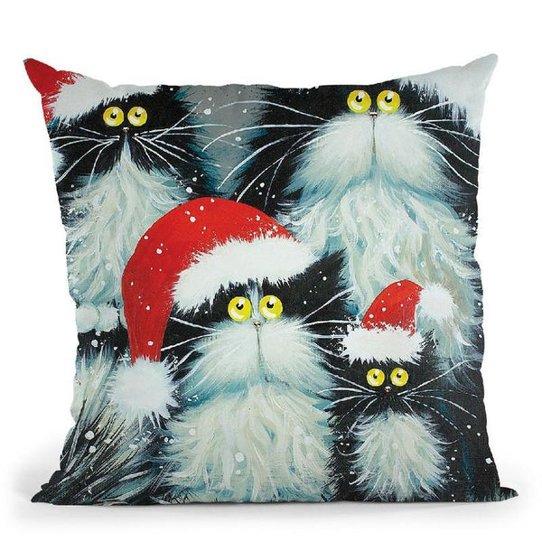 Perfect Christmas Throw Pillow By Kim Haskins