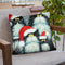 Perfect Christmas Throw Pillow By Kim Haskins
