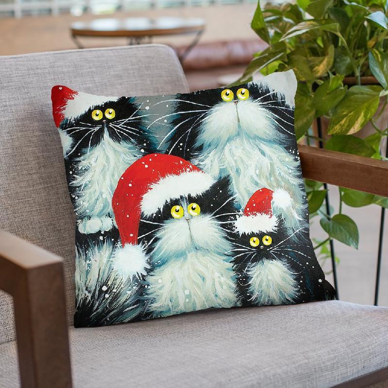 Perfect Christmas Throw Pillow By Kim Haskins