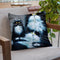 Family Of Furry Throw Pillow By Kim Haskins
