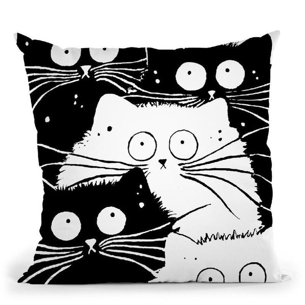 Flash Mogs Throw Pillow By Kim Haskins