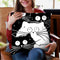 Flash Mogs Throw Pillow By Kim Haskins