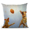 Game Point Throw Pillow By Lucia Heffernan