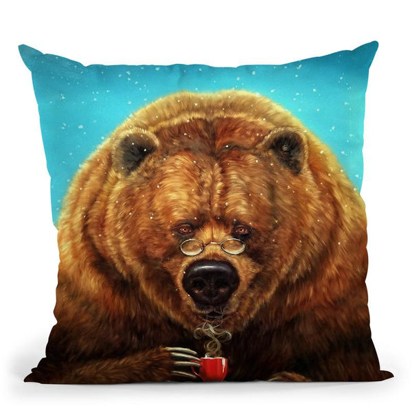 Civilized Throw Pillow By Lucia Heffernan