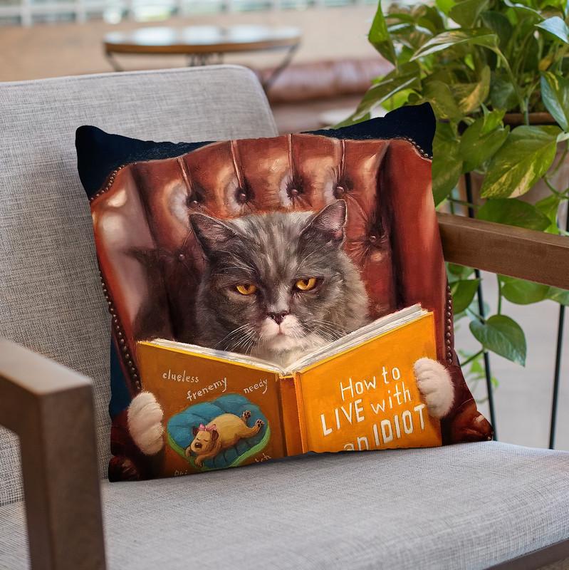 Home Improvement Throw Pillow By Lucia Heffernan