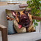 The Morning After Throw Pillow By Lucia Heffernan