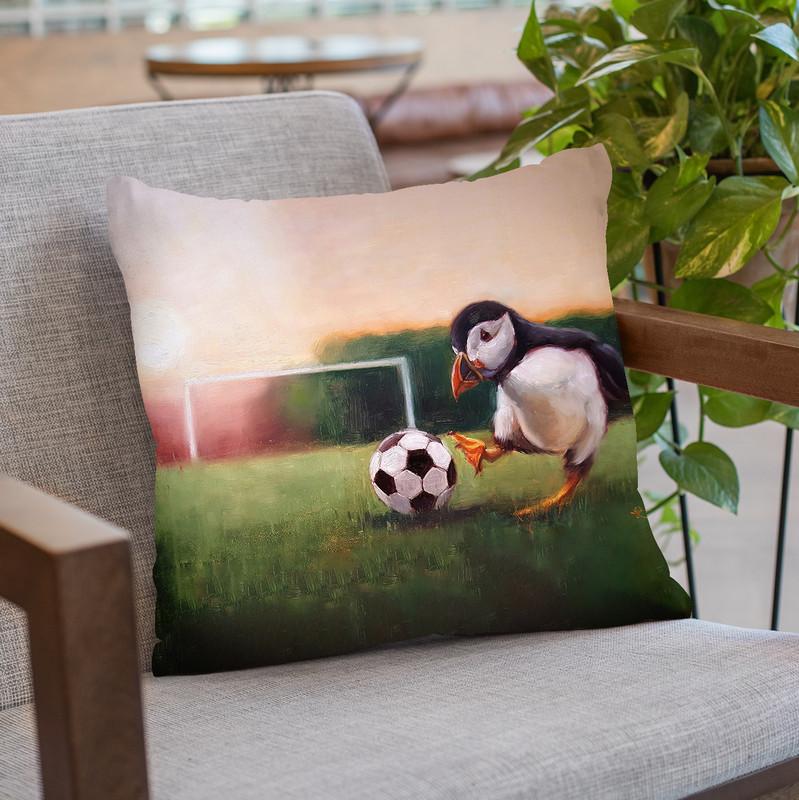 Sidekick Throw Pillow By Lucia Heffernan