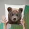 Baby Bear Throw Pillow By Little Pitti
