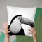 Toucan Bw Throw Pillow By Little Pitti