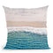 Beach Throw Pillow By Little Pitti