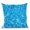 Blue Water Throw Pillow By Little Pitti