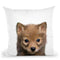Baby Wolf Lp Throw Pillow By Little Pitti