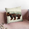 Bear Lp Throw Pillow By Little Pitti