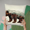 Bear Lp Throw Pillow By Little Pitti