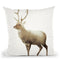 Deer Lp Throw Pillow By Little Pitti
