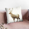 Deer Lp Throw Pillow By Little Pitti