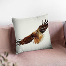 Eagle Lp Throw Pillow By Little Pitti