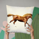 Horse Throw Pillow By Little Pitti
