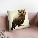 Owl Lp Throw Pillow By Little Pitti
